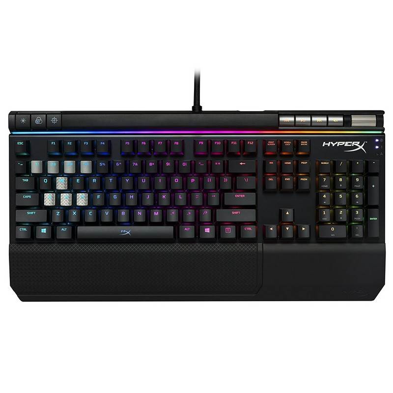 HyperX Alloy Elite RGB Mechanical Gaming Keyboard - Cherry Blue Switches