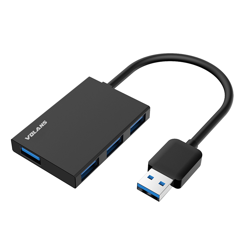 Volans 4 Port Aluminium USB 3.0 Hub (VL-HB04S)