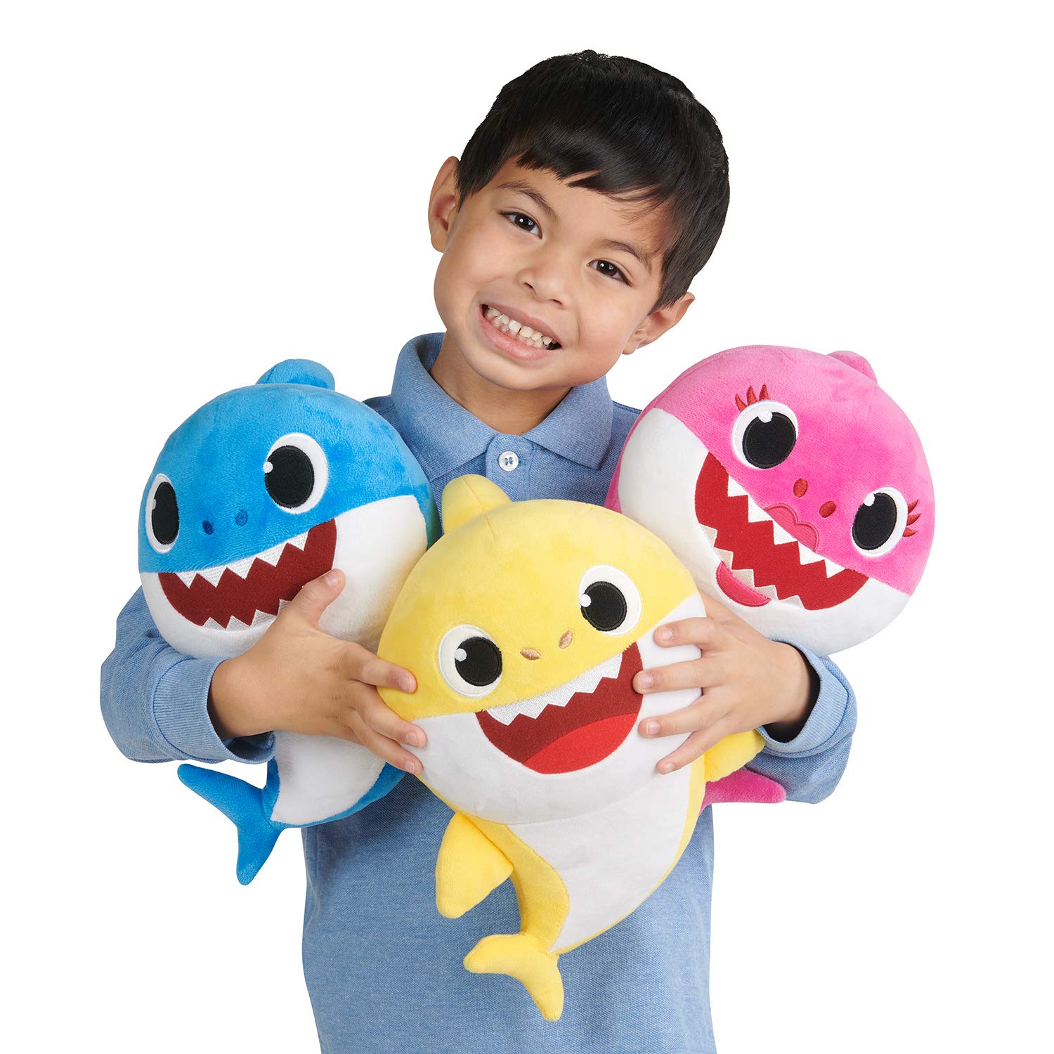 Offical Pinkfong Baby Shark Family Sound Assorted Plush Umart au Offical Pinkfong Baby Shark Family Sound Assorted Plush Umart au