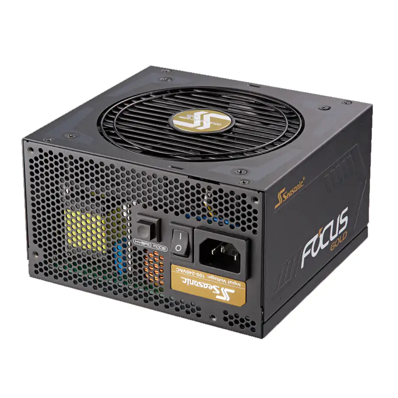 SeaSonic 550W Focus 80+ Gold Semi Modular ATX Power Supply (SSR-550FM)