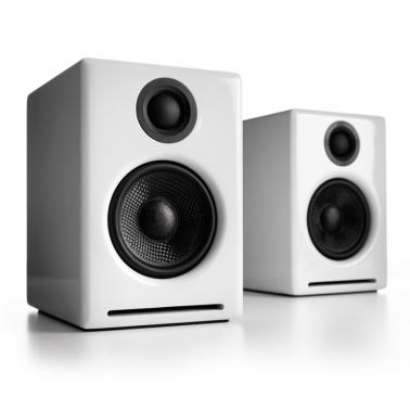 Audioengine 2+ Wireless Desktop Speakers - Gloss White - Umart