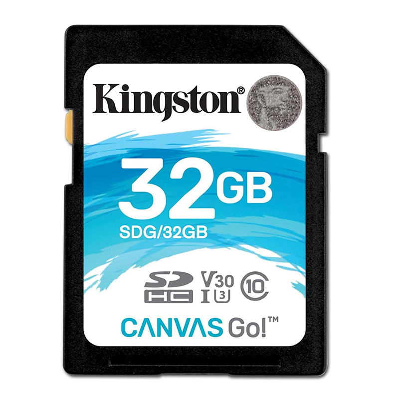 Kingston 32GB SDG/32GB Canvas Go SD 90MB/s read and 45MB/s write