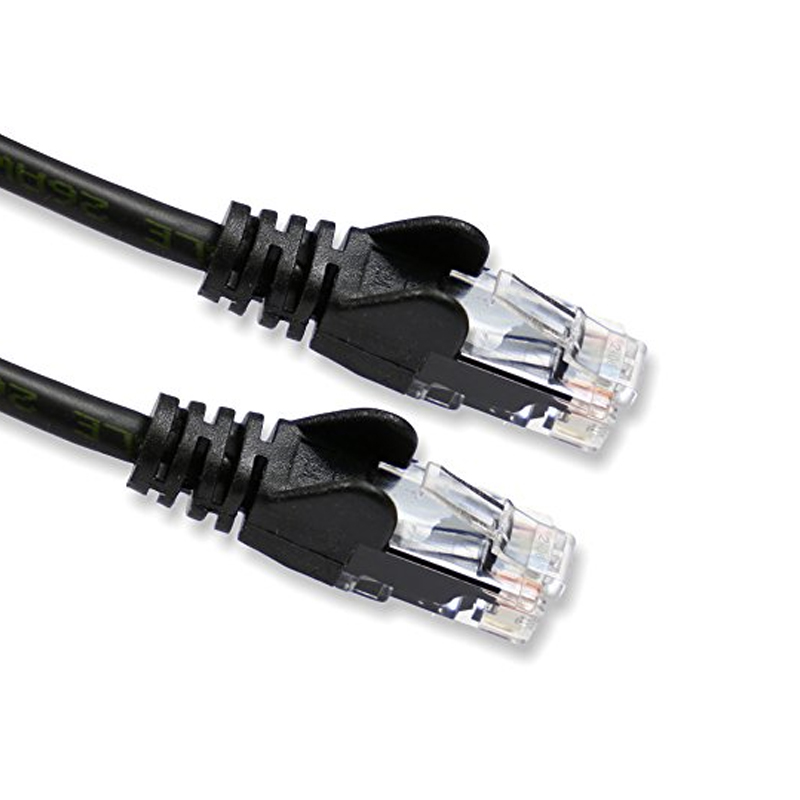 Generic Cat 6 Ethernet Cable - 2m (200cm) Black