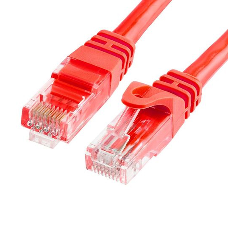 Generic Cat 6 Ethernet Cable - 0.25m (25cm) Red