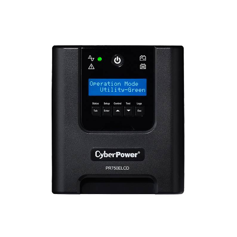 CyberPower PRO Series 750VA / 675W (10A) Tower UPS with LCD - (PR750ELCD)