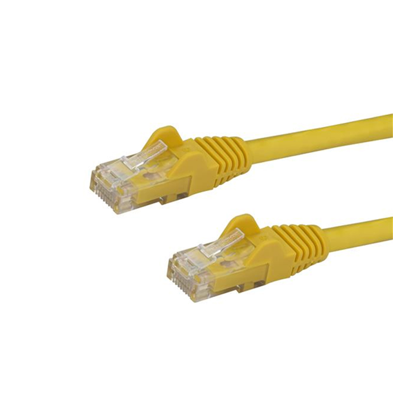 Startech 1m Yellow Gigabit Snagless RJ45 UTP Cat6 Patch Cable - 1 m Patch Cord