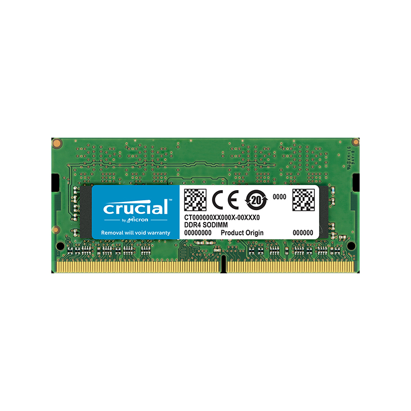 Crucial 4GB (1x4GB) CT4G4SFS824A DDR4 SODIMM Laptop RAM