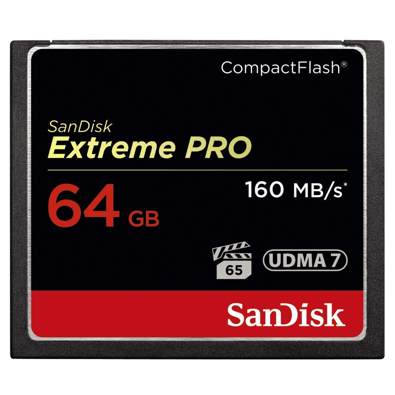 Sandisk 64GB SDCFXPS-064G-X46 ExtremePro Compact Flash Card
