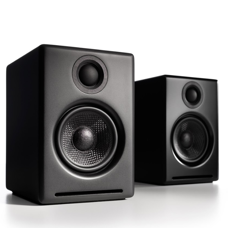 Audioengine 2+ Wireless Desktop Speakers - Satin Black