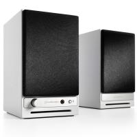 Audioengine HD3 Powered Desktop Speakers Pair Gloss White