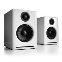 Audioengine 2+ Wireless Desktop Speakers - Gloss White