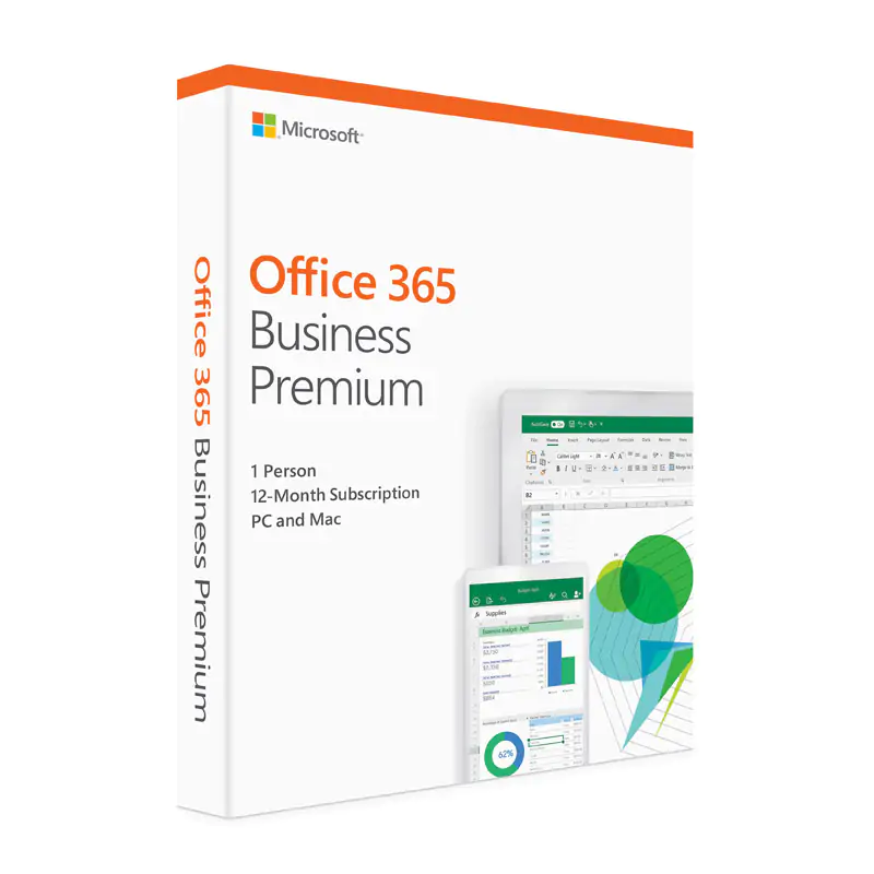 Microsoft Office 365 Business Premium Mac/Win - 1yrs Subscription (KLQ-00431)