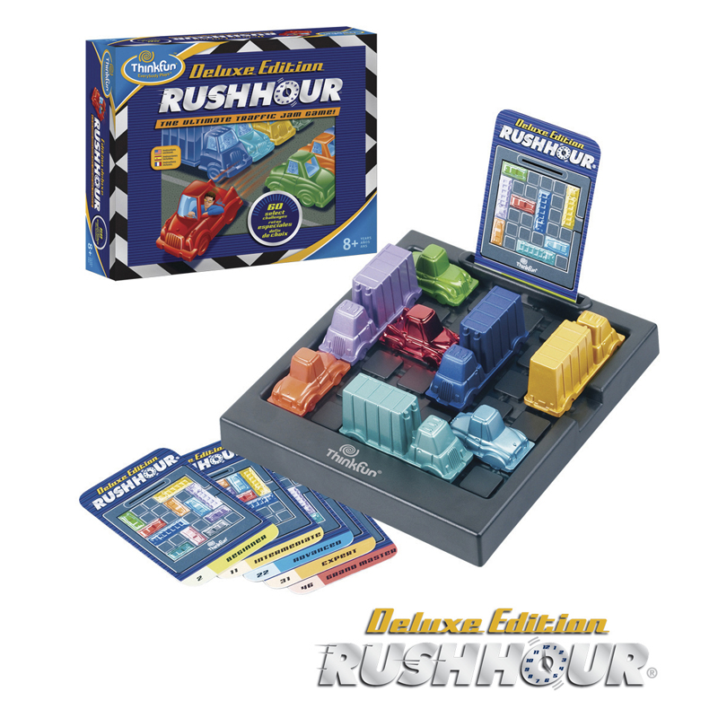 ThinkFun Rush Hour Deluxe Edition Game