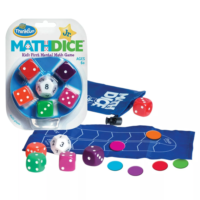 ThinkFun Math Dice Junior Game