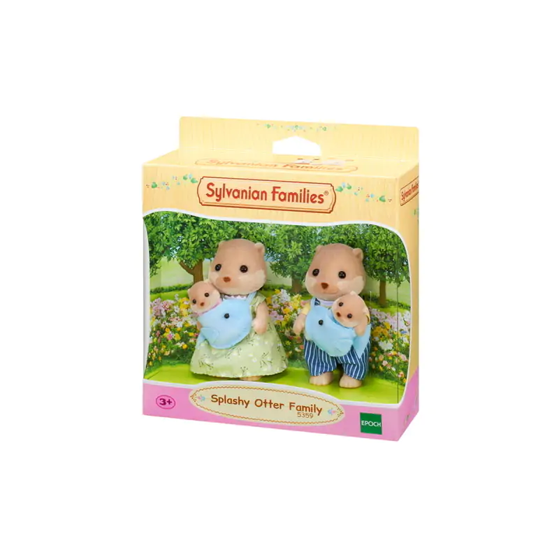 Sylvanian families splashy sales otter family