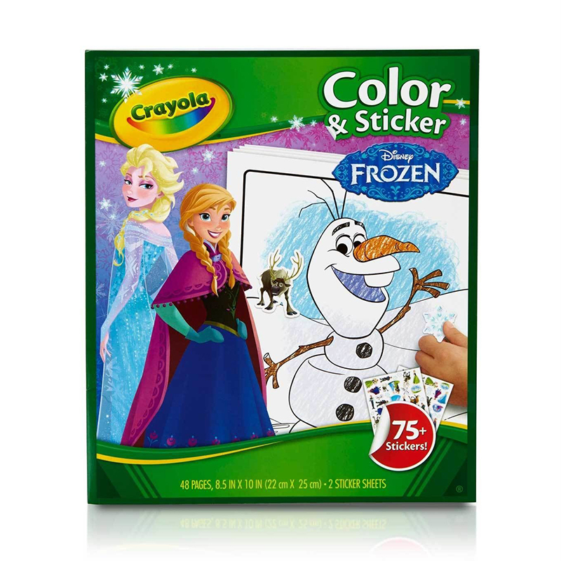 Crayola Color & Sticker Book Frozen