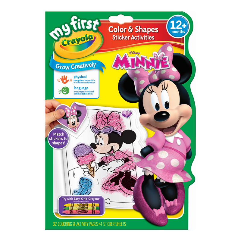 Crayola My First Color & Activity Book Minnie Mouse