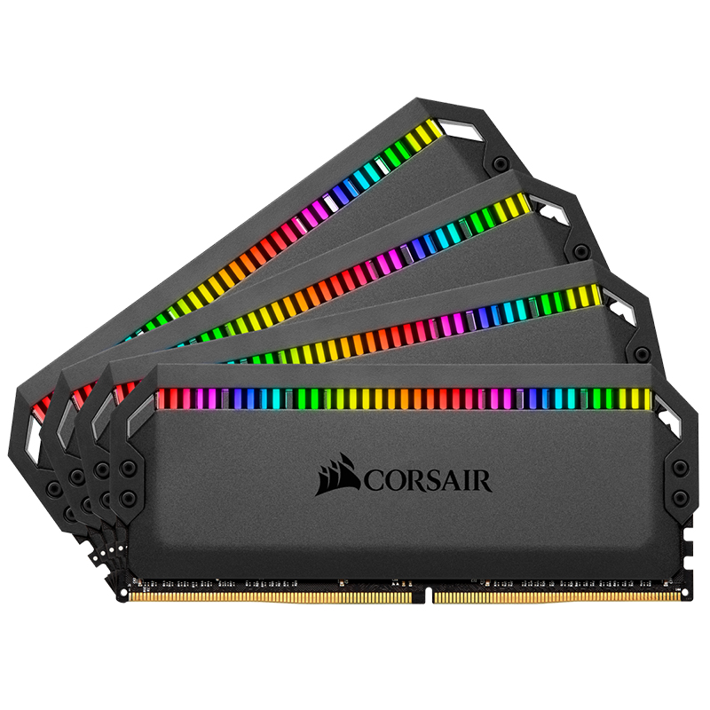 Corsair Dominator Platinum RGB 64GB (4x16GB) 3000MHz DDR4 RAM (CMT64GX4M4C3000C15)