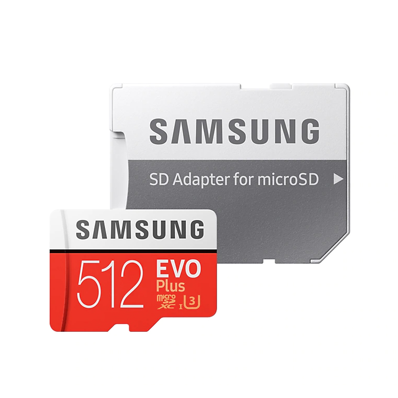 Samsung Evo Plus 512GB C10 100MB/s MicroSDXC Card