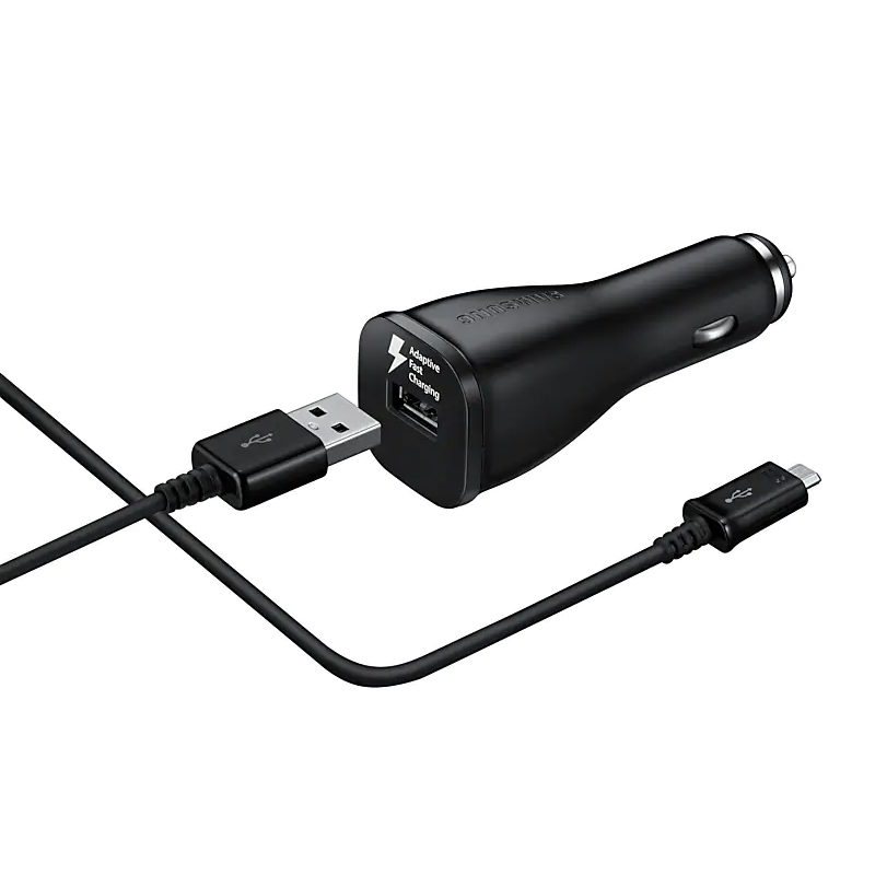 Samsung Fast Charge Car Charger USB Type- C Black