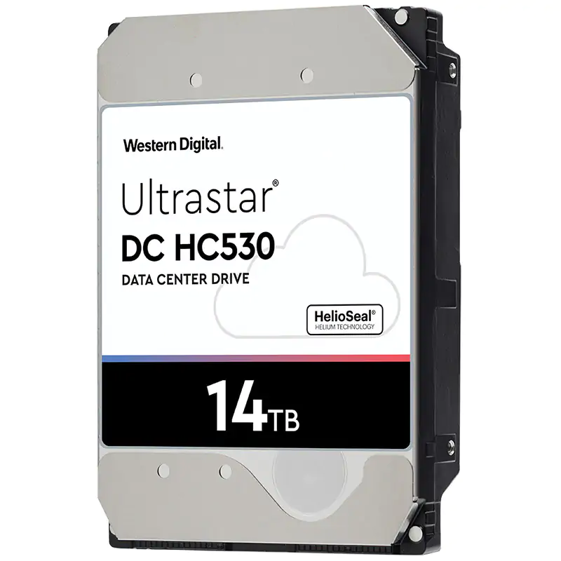 Western Digital 14TB Ultrastar Enterprise DC HC530 7200RPM 3.5in SATA Hard Drive - (0F31284)