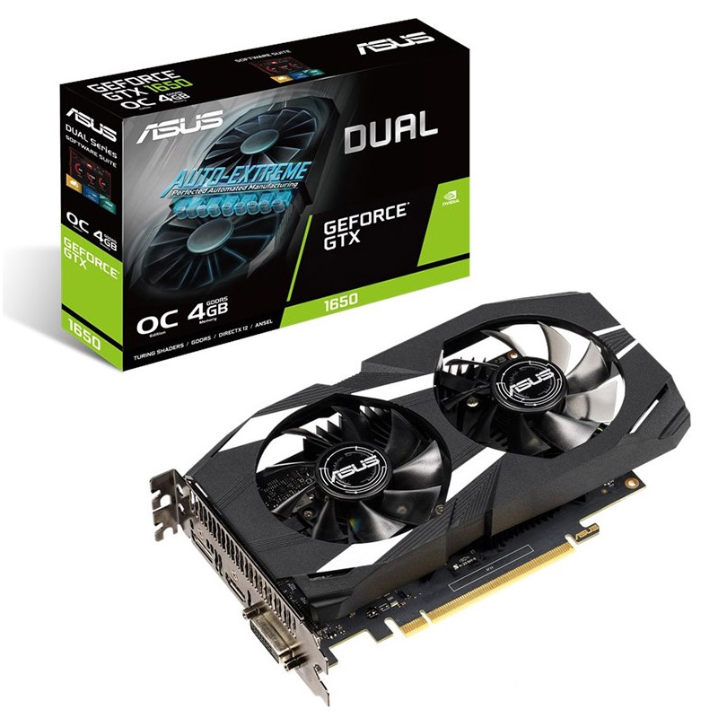Asus GeForce GTX 1650 Dual 4G OC Graphics Card