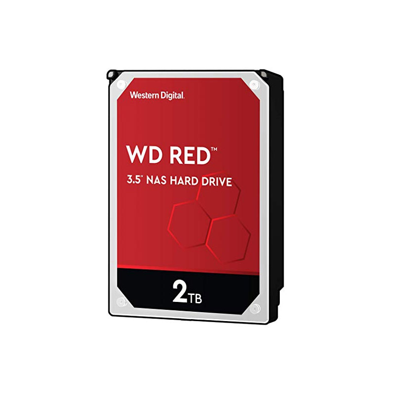 Western Digital Red 2TB 5400RPM 3.5in NAS SATA Hard Drive (WD20EFAX)