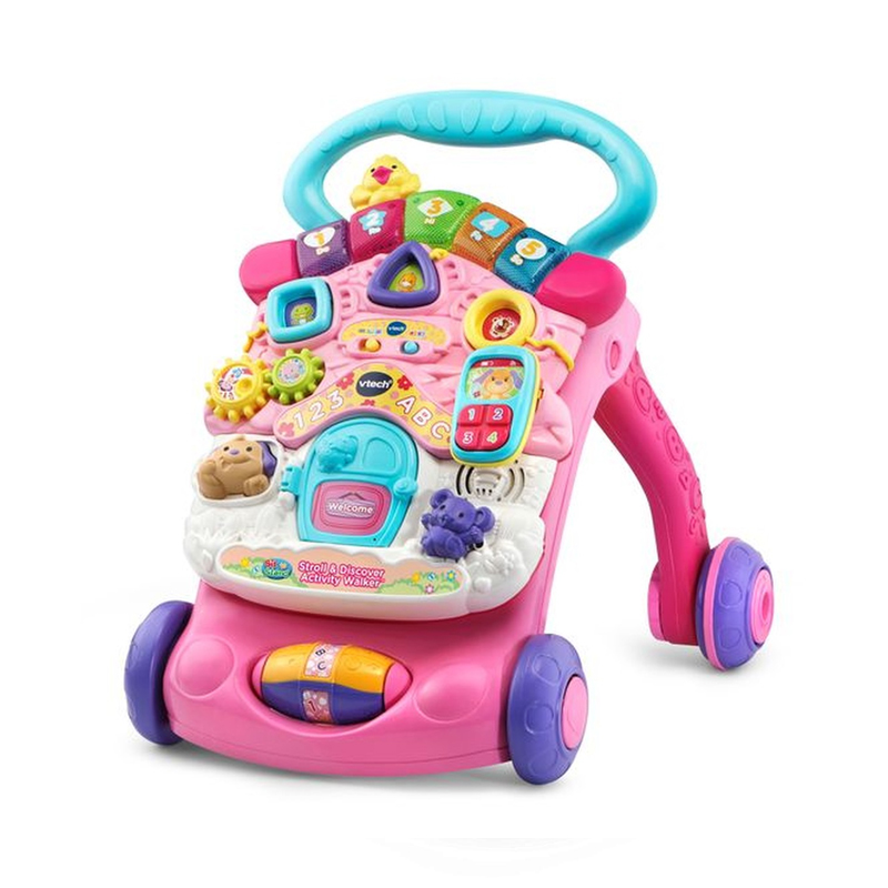 pink baby walker vtech