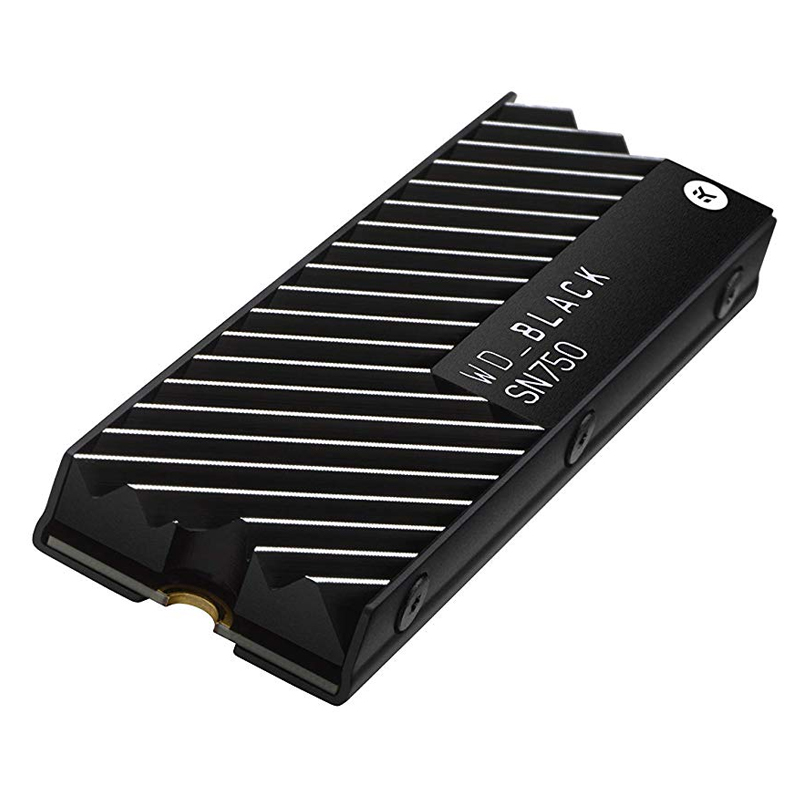 Western Digital Black SN750 1TB PCIe Gen3 NVMe SSD with Heatsink (WDS100T3XHC)