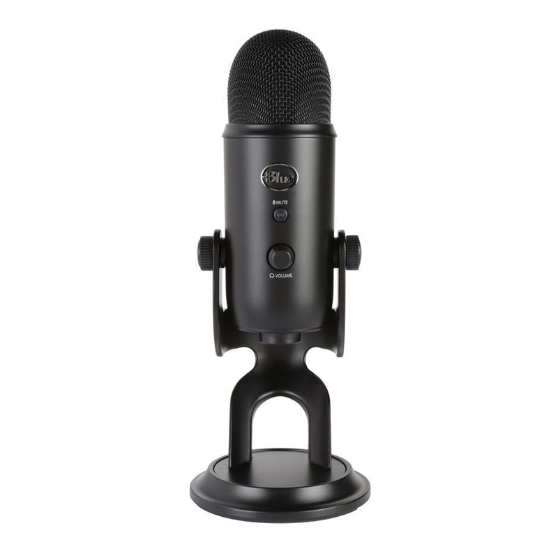Blue Microphones Yeti 3-Capsule USB Microphone - Blackout