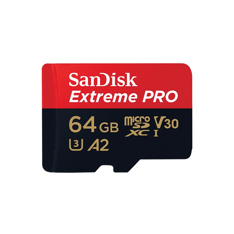 SanDisk ExtremePro 64G microSDXC V30 U3 C10 A2 UHS-I 170MB/sR 90MB/sW