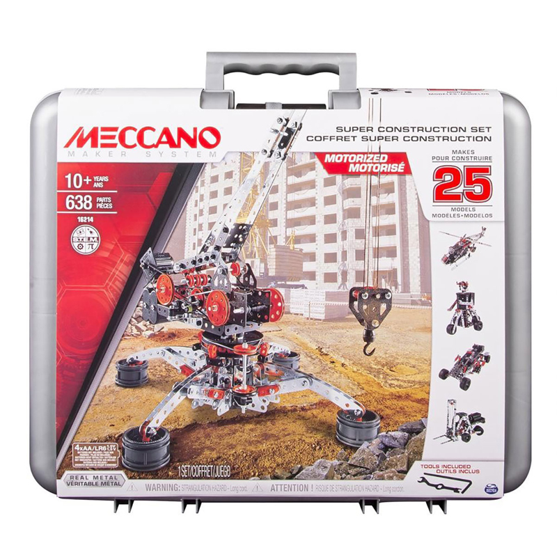 meccano 4 años