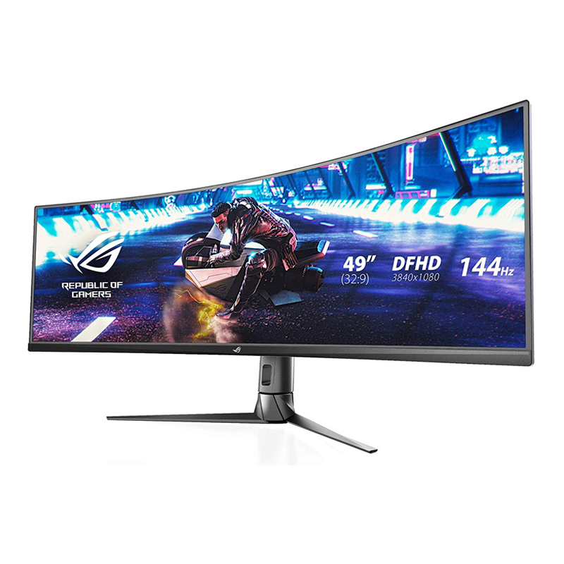 Asus 49in DFHD VA 144Hz Curved Free-Sync Gaming Monitor (XG49VQ)