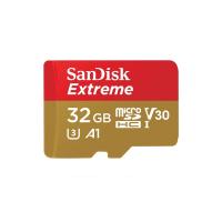 SanDisk Extreme microSDHC SQXAF 32GB V30 U3 C10 A1 UHS-1 100MB/s R 60MB/s W