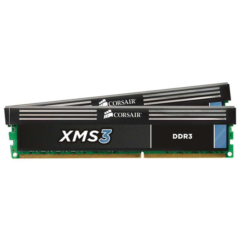 Corsair 8GB (2x4GB) DDR3 1600MHz Unbuffered CL 9 DIMM Memory for AMD and Intel (CMX8GX3M2A1600C9)