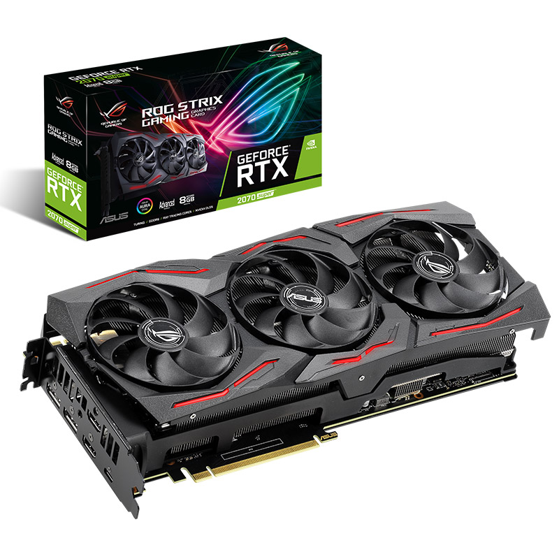 Asus GeForce RTX 2070 Super ROG Strix Gaming Advanced Edition 8G Graphics Card