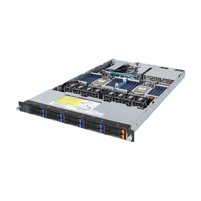 Gigabyte AMD EPYC 1U Dual Socket Rack Mount Barebones Server (R181-Z91)