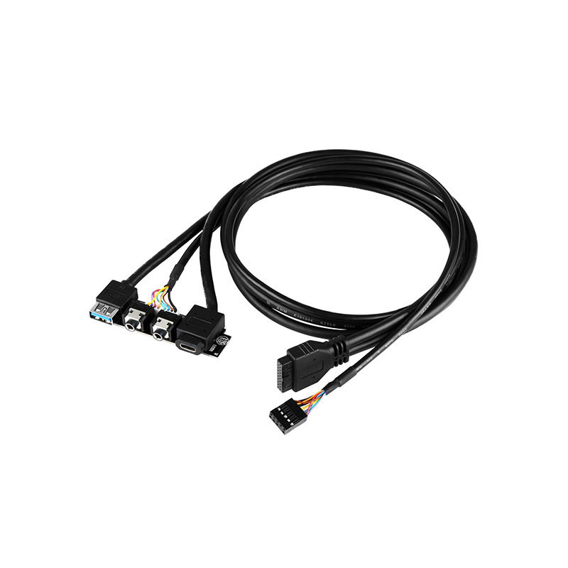 SilverStone USB-C Replacement Front I/O Upgrade Kit (G11310650-RT)