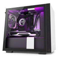 NZXT H210i Smart Tempered Glass Mini Tower ITX Case - Matte White