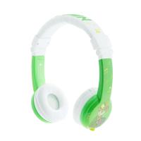 BuddyPhones Moomin Edition Kids Volume Limiting Foldable Headphones - Snufkin Green