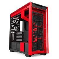 NZXT H710i Smart Tempered Glass Mid Tower ATX Case - Matte Red