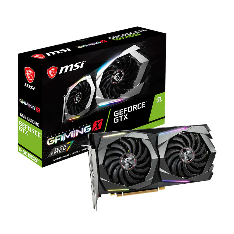 MSI GeForce GTX 1660 Super Gaming X 6G Graphics Card (GTX 1660 SUPER GAMING X)