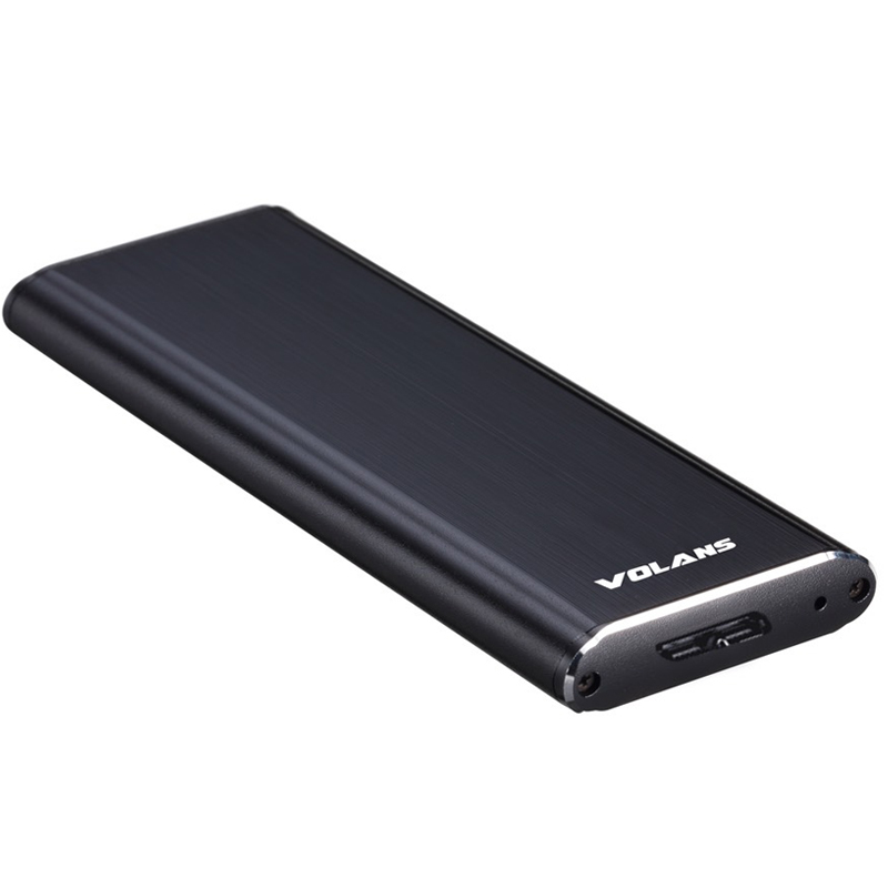 Volans Aluminium USB3.0 to M.2 SATA SSD Enclosure (VL-U3M2S)