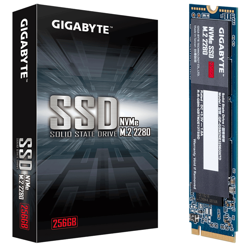 Gigabyte 256GB M.2 NVMe SSD (GP-GSM2NE3256GNTD)