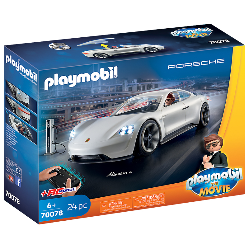 Playmobil The Movie: Rex Dashers Porsche Mission E