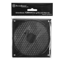 Silverstone FF121B 120MM Fan Filter and Grill - 3 Pack