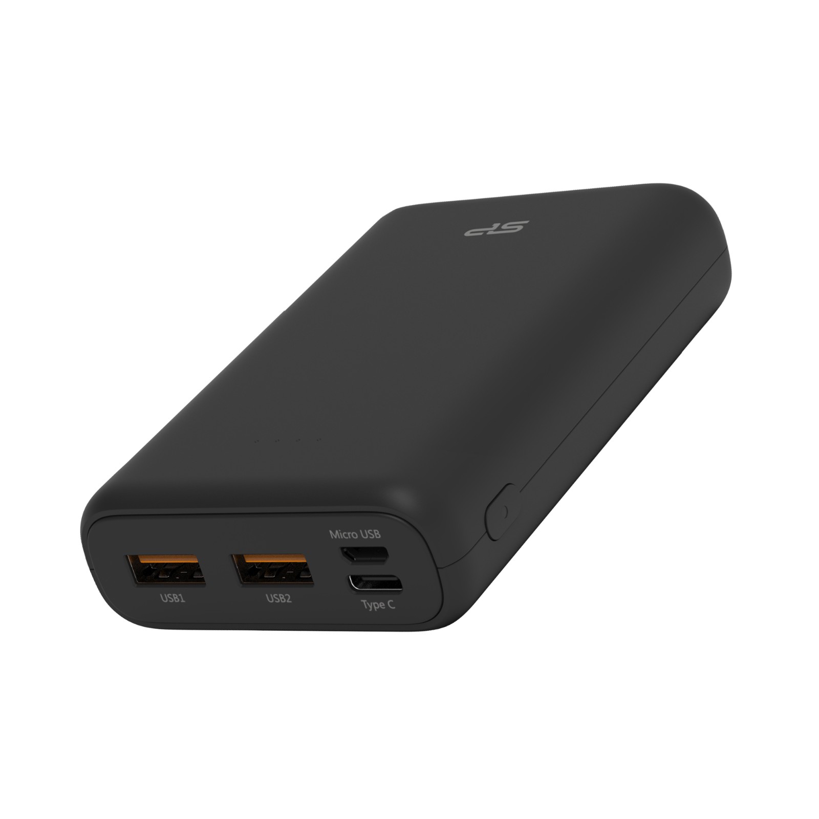 Silicon Power C10QC 10000mAh Power bank, 18W PD & Quick Charge 3.0 USB C Portable Charger, Black