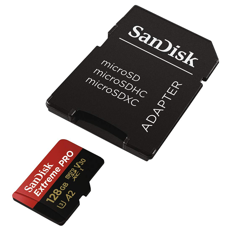 Sandisk Extreme Pro 128GB C10 170MB/s MicroSDXC Card