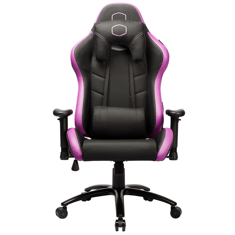 gaming chair black and purple