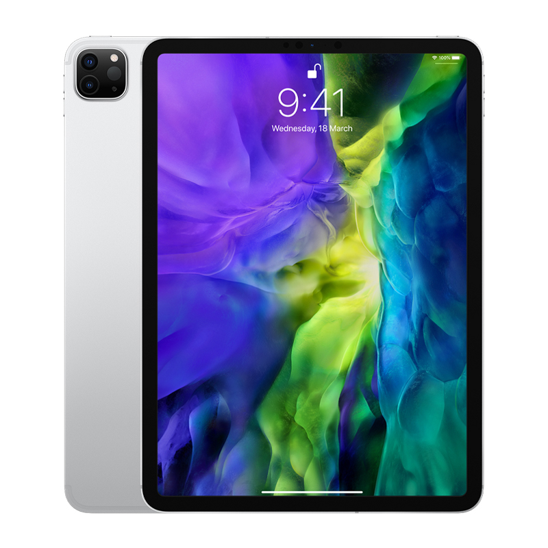 Apple 11 inch iPad Pro - WiFi + Cellular 128GB - Silver (MY2W2X/A)